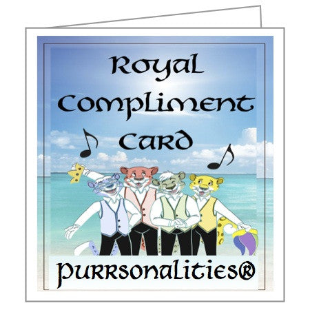 Greeting Card: Royal Compliment Card