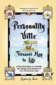 Book TWO (print) -- Personality-Ville Treasure Map to Life! Quiz & Reference 150 pgs (2 Sizes)