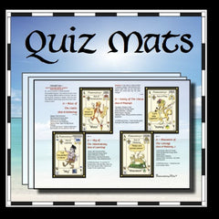 20 Super-Sized Personality-Ville's Treasure Map to Life Quiz Mats for EVENTS