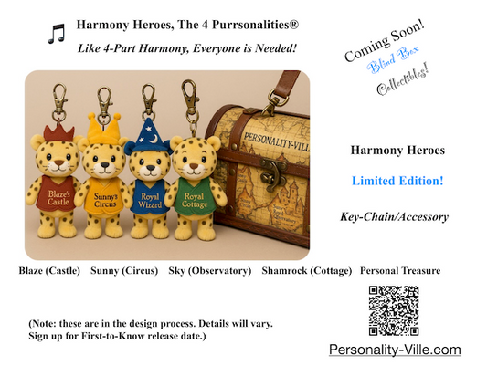 Plush Key-Chain, Bag Accessory COLLECTIBLE (Coming Soon!)