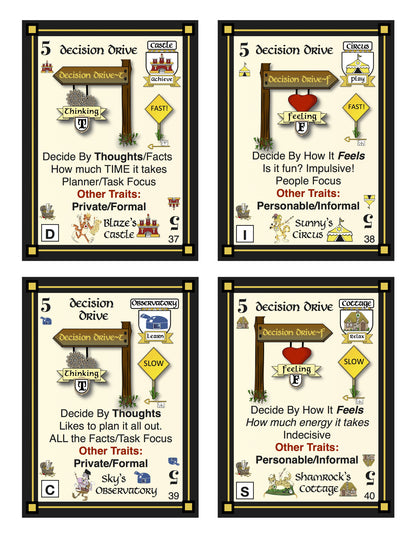 Personality-Ville Quiz-Game Deluxe Bundle (Book 1, 2 & Cards)