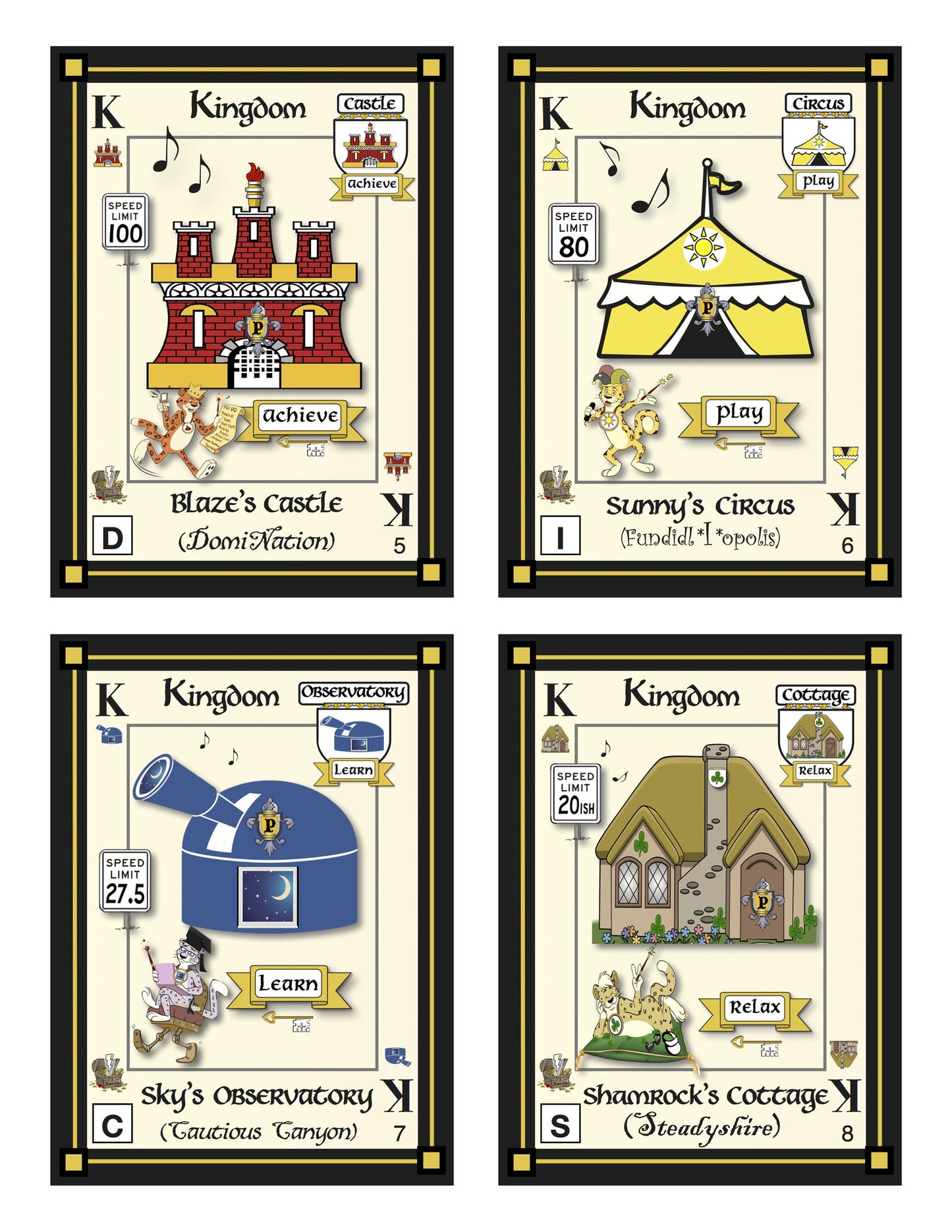 Playing Cards/Quiz: Dragon Drool Deck (Personality Quiz)