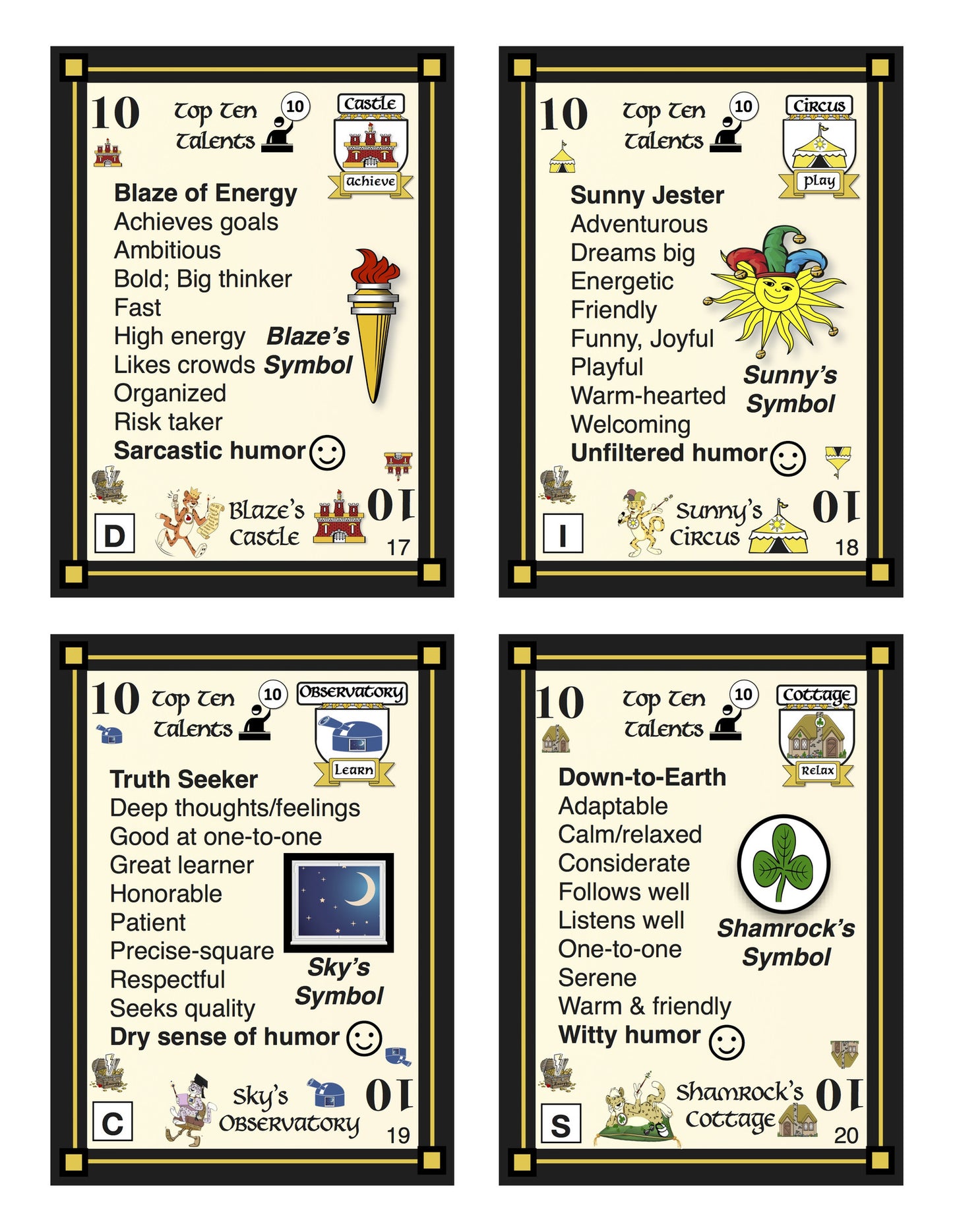 Personality-Ville Quiz-Game Deluxe Bundle (Book 1, 2 & Cards)