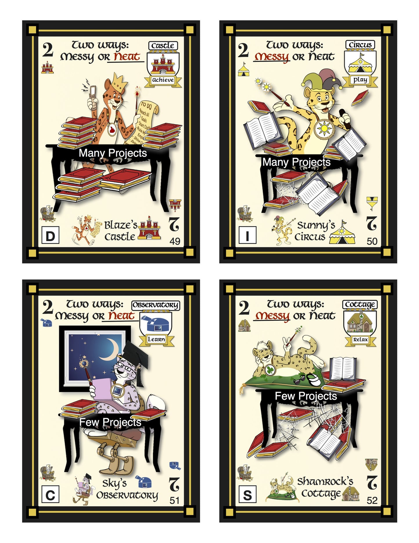 52 Cards Dealt You Deck: Personality Quiz