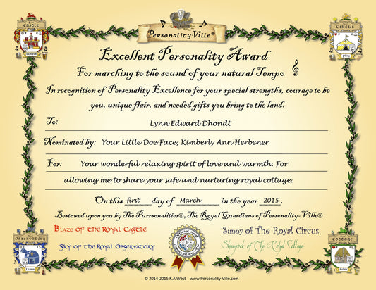 Awards & Recognition (Customized)