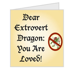 Greeting Card: "Hey Dragon!"