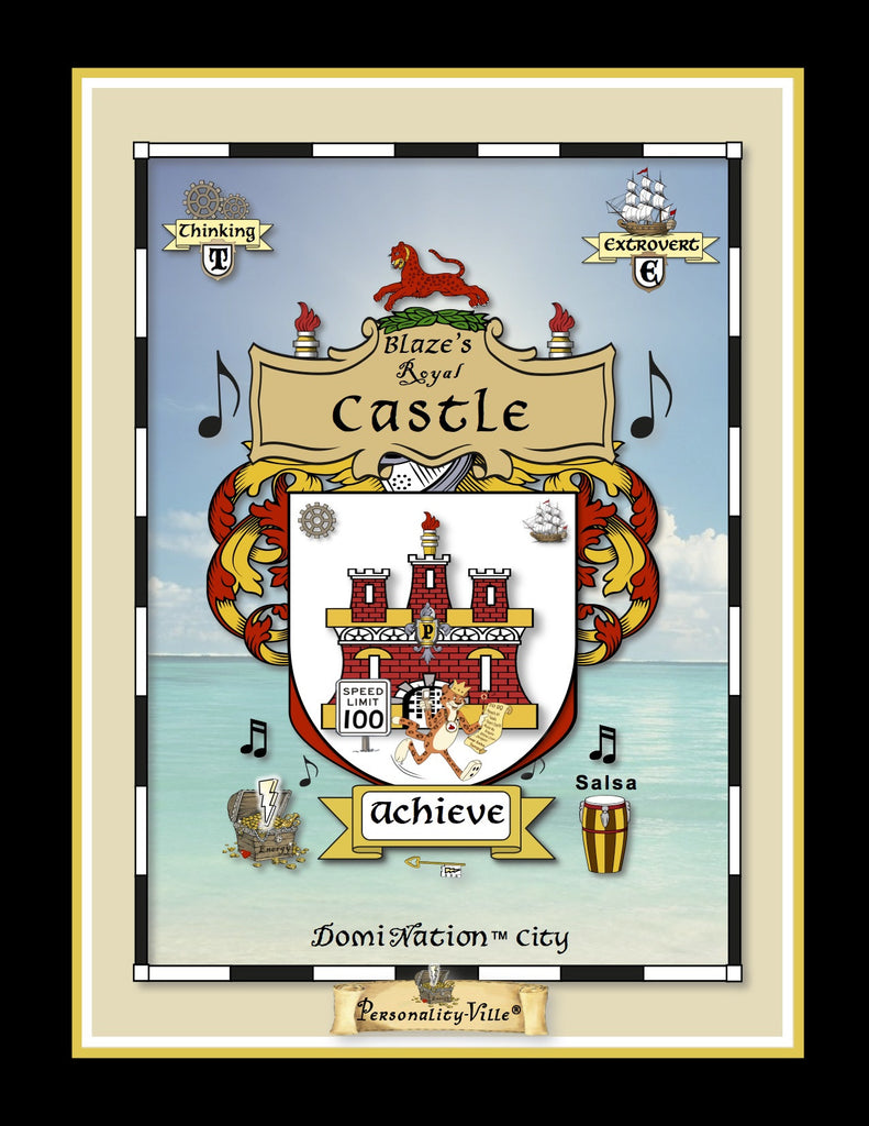 Super-Size Coat-of-Arms Vinyl Banners (Personality-Ville Kingdoms)