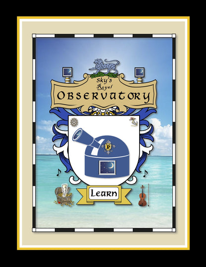 4 Coat-of-Arms Posters (All Personality-Ville Kingdoms)