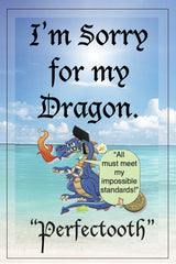 Greeting Card:  Dragons Apologize -- The Best Gift Ever