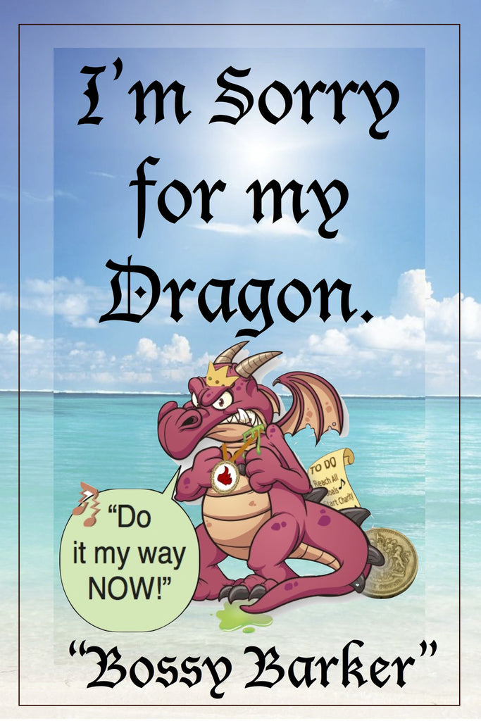 Greeting Card:  Dragons Apologize -- The Best Gift Ever