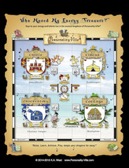 Tote of Personality-Ville Map & Your Kingdom! ($34) Two-Sided