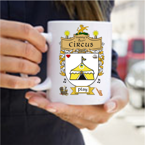 Coffee Mugs 4 Kingdoms 11oz White Glossy $18 (Personalize $25)