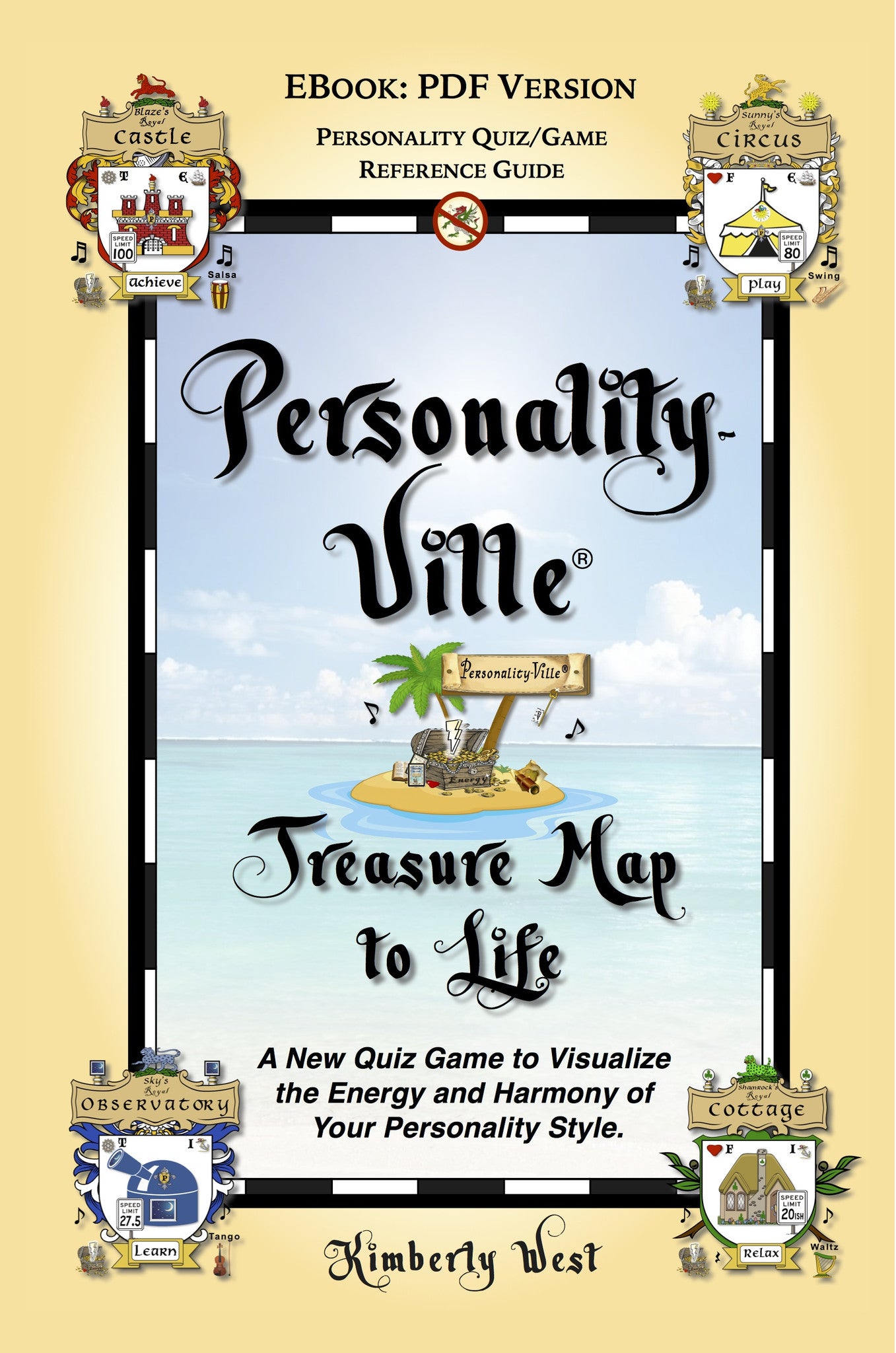 PDF Download Book Two: Personality-Ville Treasure Map to Life! Quiz & Reference 150 Full-color Pages