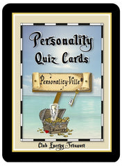 GROUP Personality-Ville's Treasure Map to Life Quiz Mats