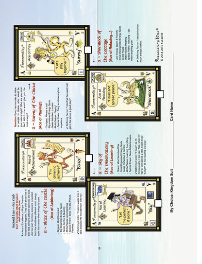 Personality-Ville Quiz-Game Deluxe Bundle (Book 1, 2 & Cards)