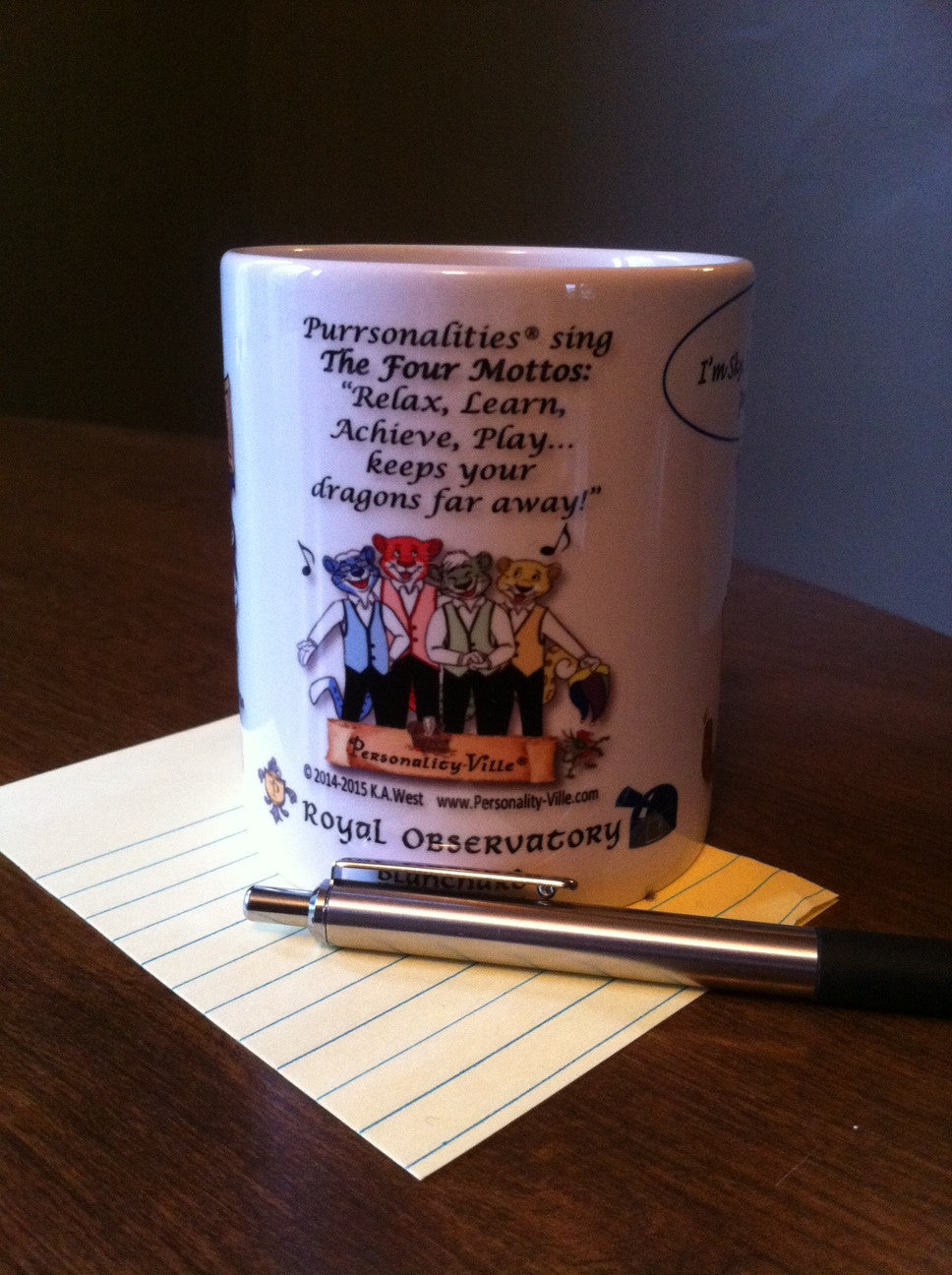 Coffee Mugs 4 Kingdoms 11oz White Glossy $18 (Personalize $25)